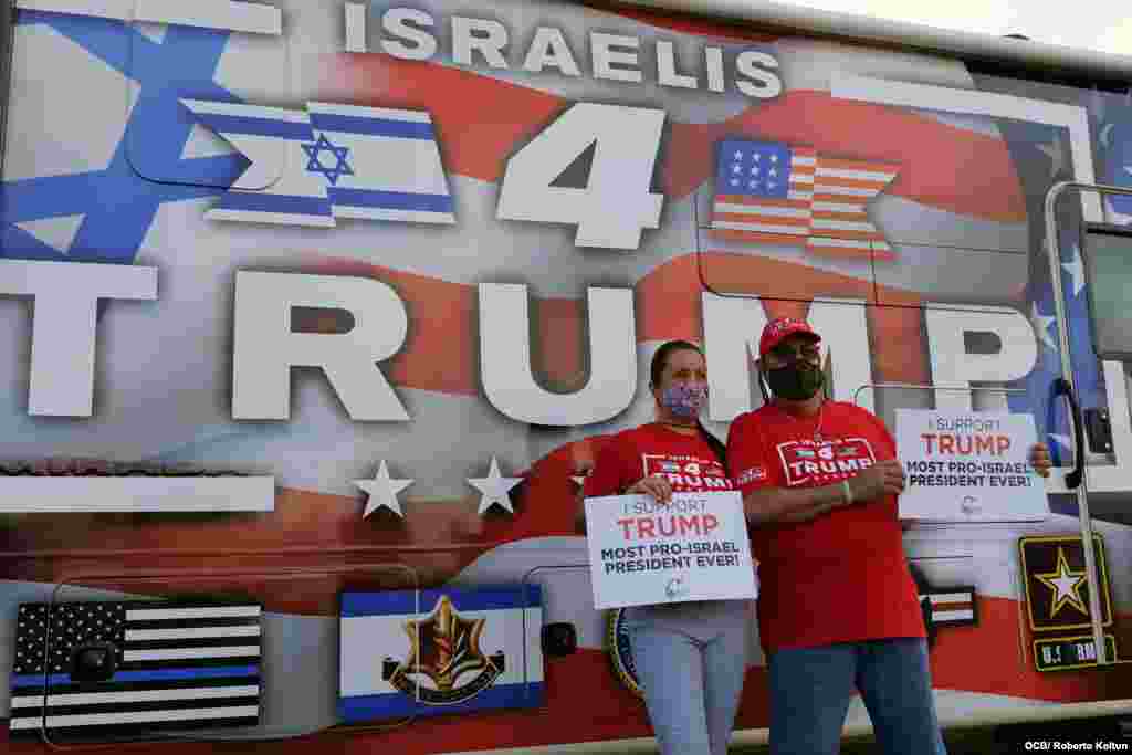 Apoyo de la Comunidad Judía al Presidente Donald Trump en North Miami.